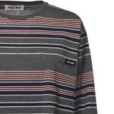 T-shirt in jersey a righe MJLA18 18ZVF0R3S MIU MIU 