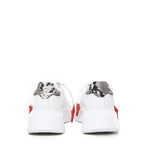 Sneakers Nemesis in nappa con lacci cerati NEMESIS2 PYTHONWHITE GIULIANO GALIANO 