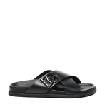 Sandalo in pelle di Vitello A80525 A9Q6780999 DOLCE & GABBANA 