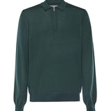 Maglia in lana con colletto polo 14290 55125464 GALIANO 