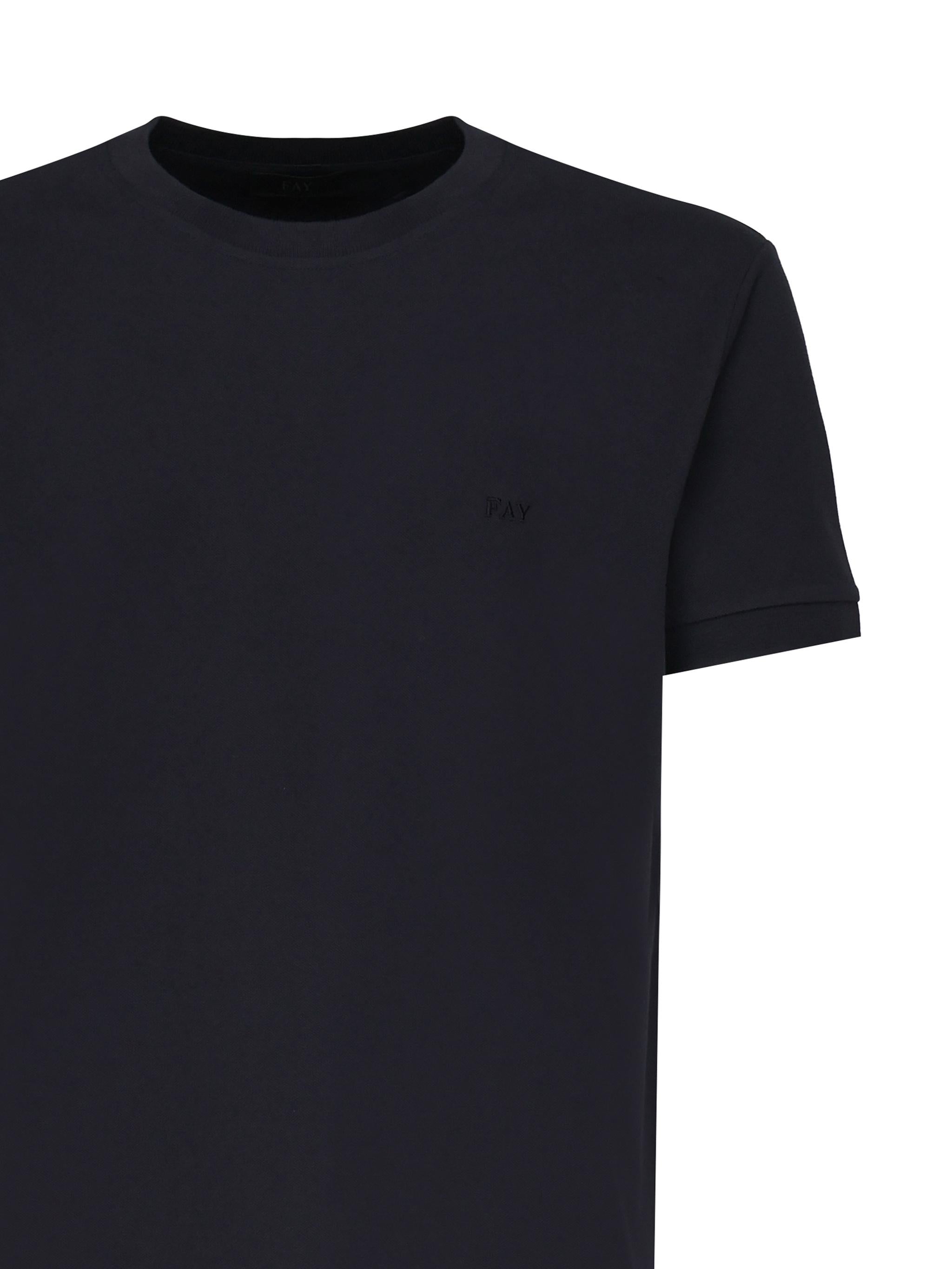 T-shirt in piqué NPMB350136STDW U806 FAY 