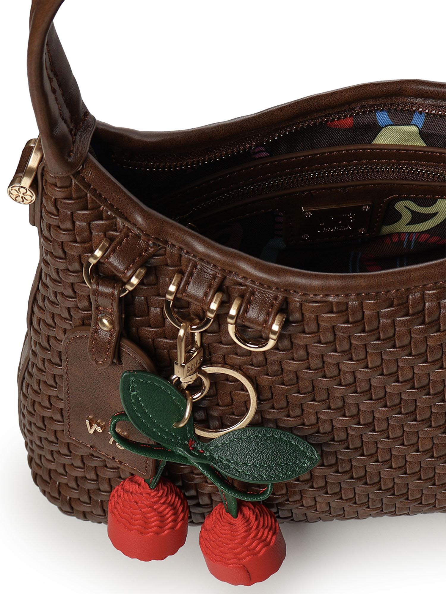 Borsa a spalla Zelda in pelle 73BS9O603 ZELDAMORO V° 73 