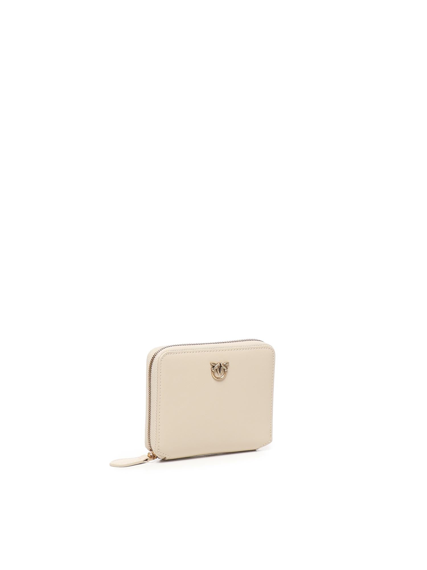 Portafoglio quadrato zip-around 100249 A0F1C50Q PINKO 