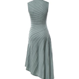 Abito midi modellante in lana AA9R2569K162C 680 ALAIA 