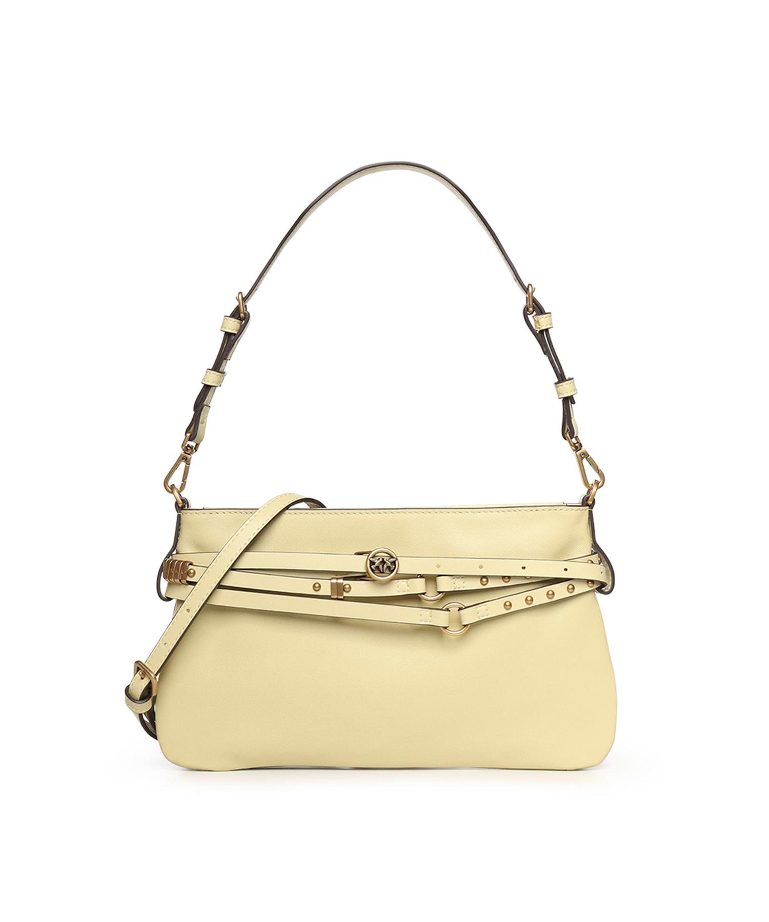 Borsa a spalla Belt Bag Mini in pelle 106177 A0QOC39Q PINKO 