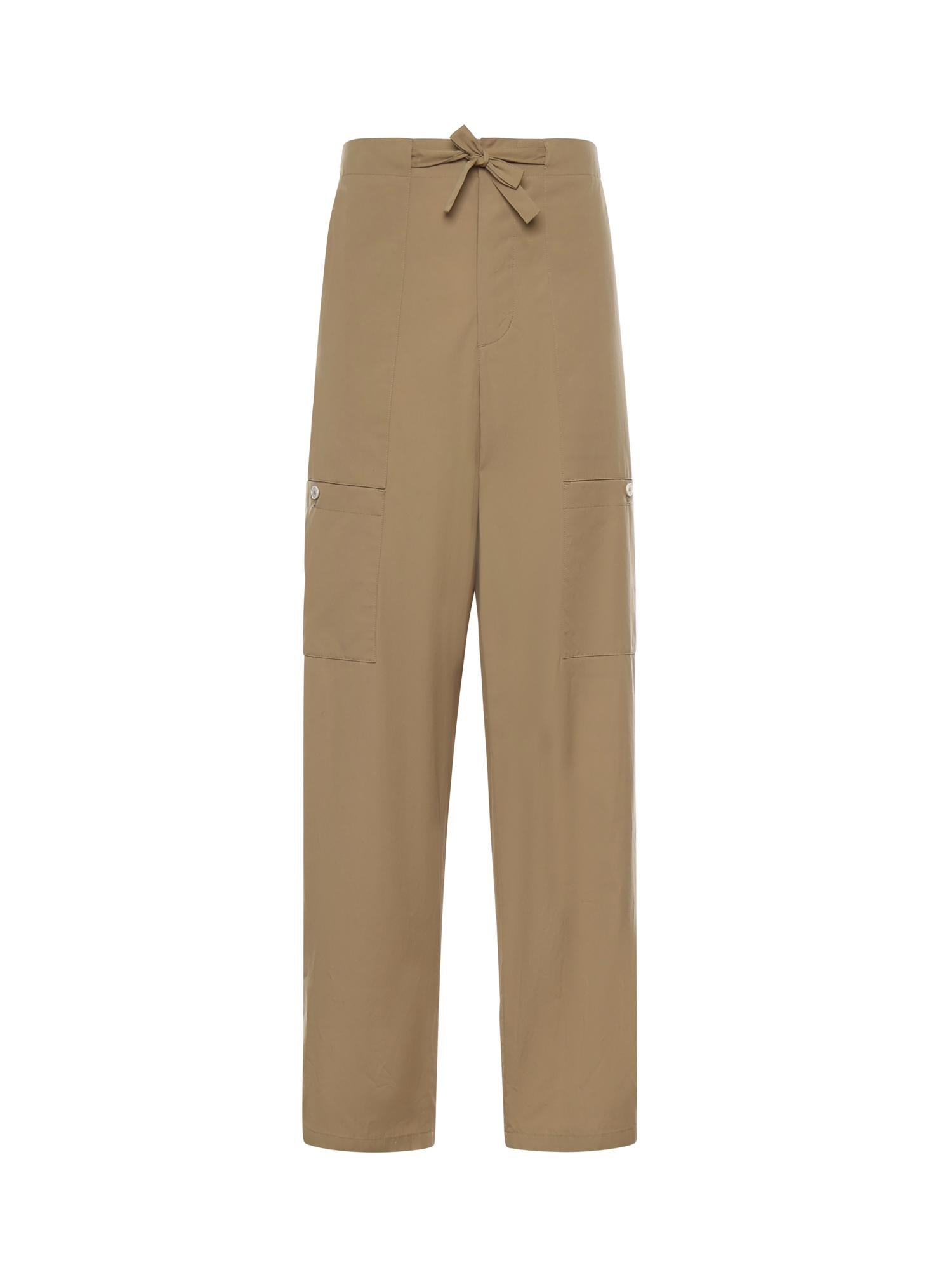 Pantaloni cargo in popeline di cotone J47KA0295 J45292235 JIL SANDER 