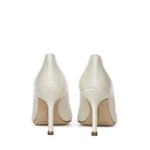 Décolleté Hangisi in raso 9XX0317 1309 MANOLO BLAHNIK 