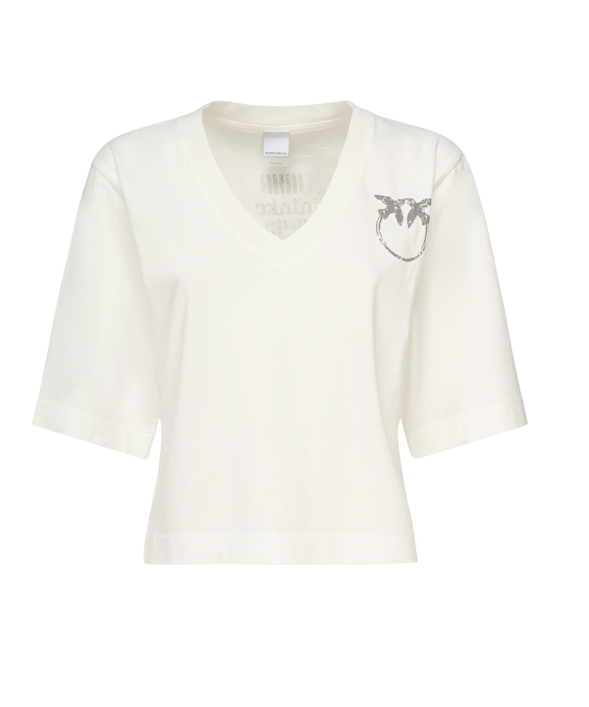 T-shirt Suez in cotone 104606 A2D0Z05 PINKO 