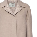 SOPRABITO FF DOUBLE WOOL FF6042 A5HDF1PNO FENDI 