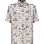 Camicia in seta stampata FS0795 AUVPF0YPK FENDI 