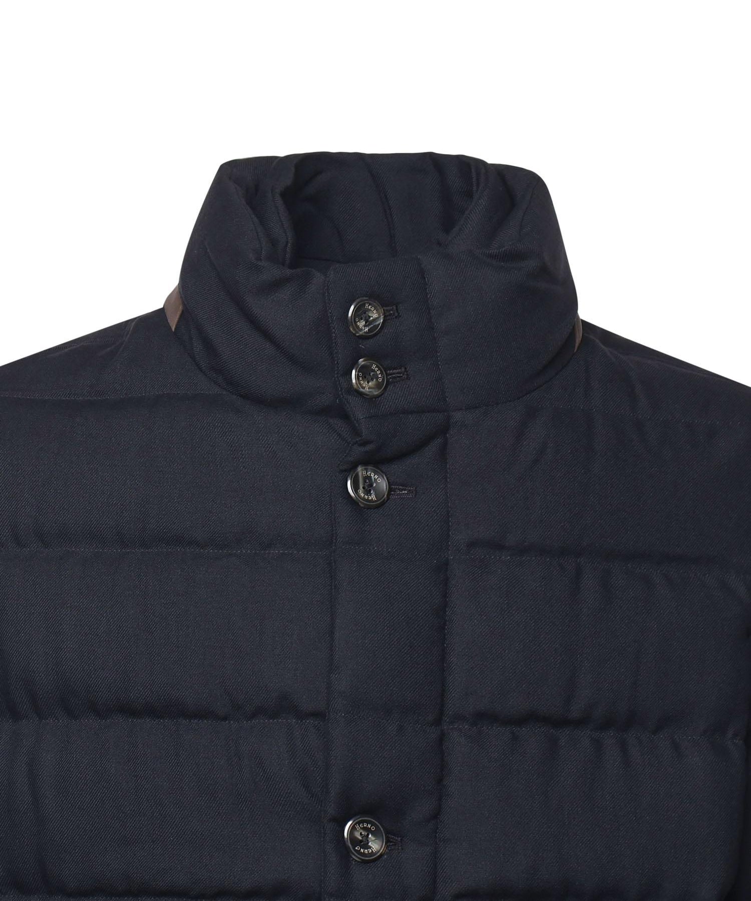 Piumino imbottito in misto lana e viscosa PI001270U 332789200 HERNO 