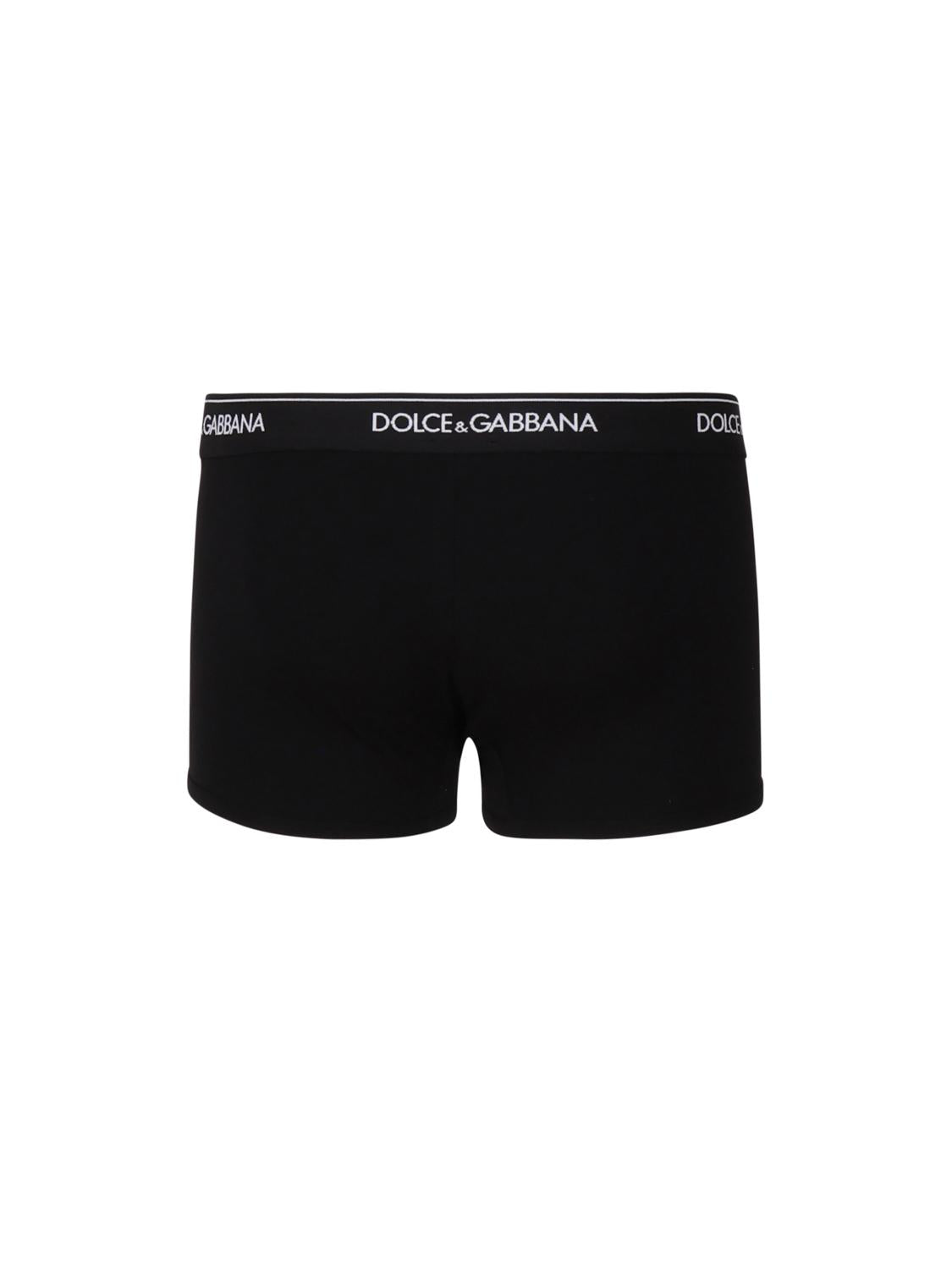 Bi-pack boxer regular in cotone stretch M9C07J ONN95N0000 DOLCE & GABBANA 