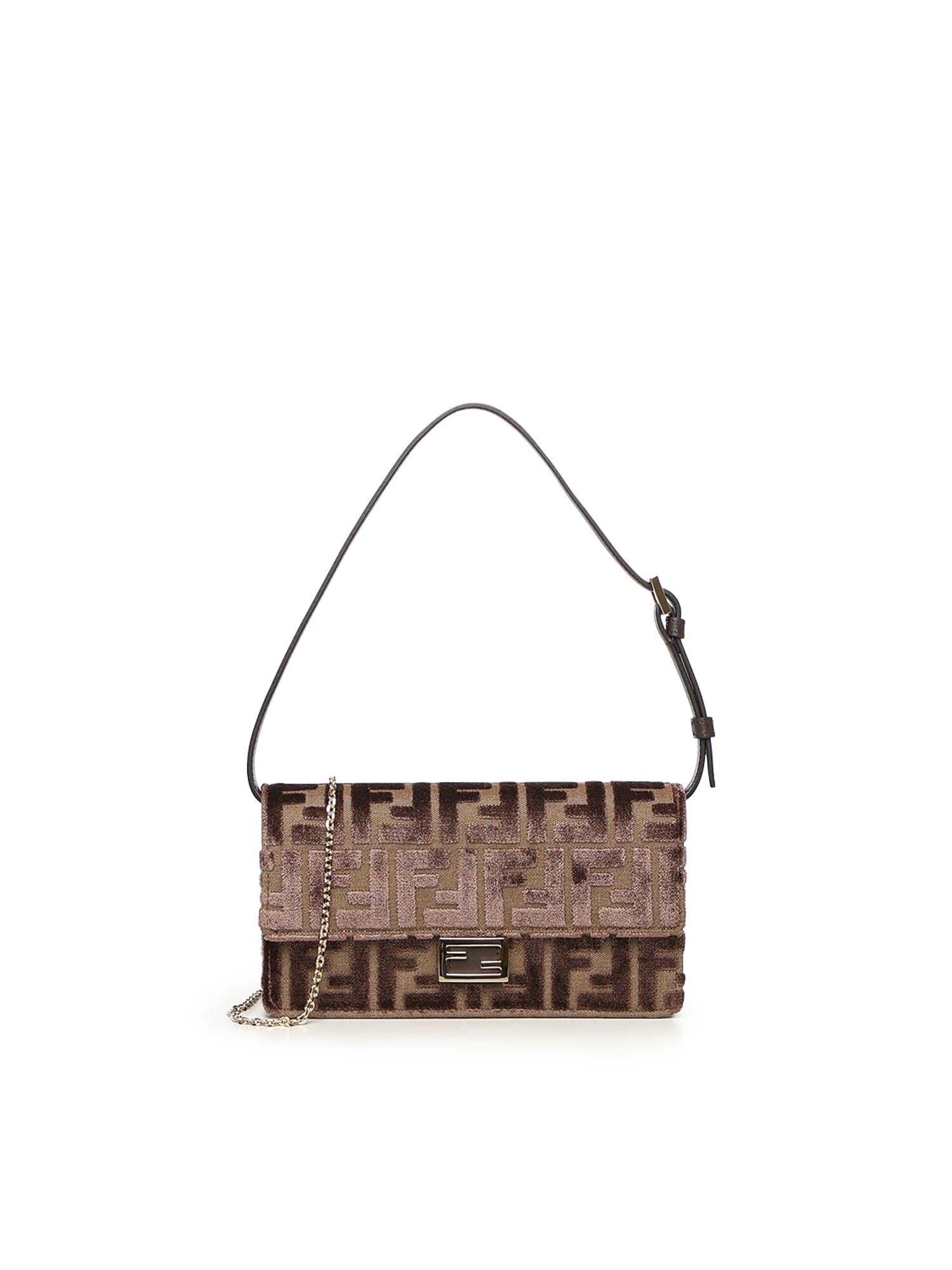 Portafoglio con catena Baguette 8M0498 AT14F0L1B FENDI 