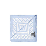 Foulard in twill di seta stampa logo FN090R GDB7ZHC4ZW DOLCE & GABBANA 