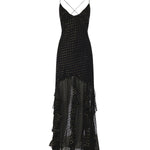 Abito lungo Elea CD4057 BLACK FOR LOVE & LEMONS 