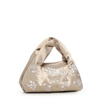 Mini bag con applicazioni floreali 73BS9MZ01 KAYLACHAMPAGNE V° 73 