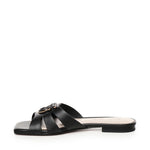 Ciabattine in nappa con logo uccellini SD0313 P003Z99 PINKO 