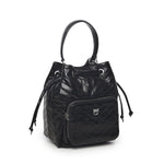 Borsa a mano piccola Cargo Bucket Bag in pelle 105112 A2JCZ99E PINKO 