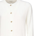 Cardigan in lana a coste 835337 V5L709071 BOTTEGA VENETA 