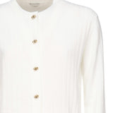 Cardigan in lana a coste 835337 V5L709071 BOTTEGA VENETA 