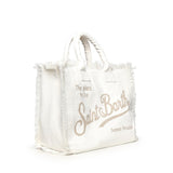 Borsa Vanity in canvas con frange VANI001 08246L MC2 SAINT BARTH 
