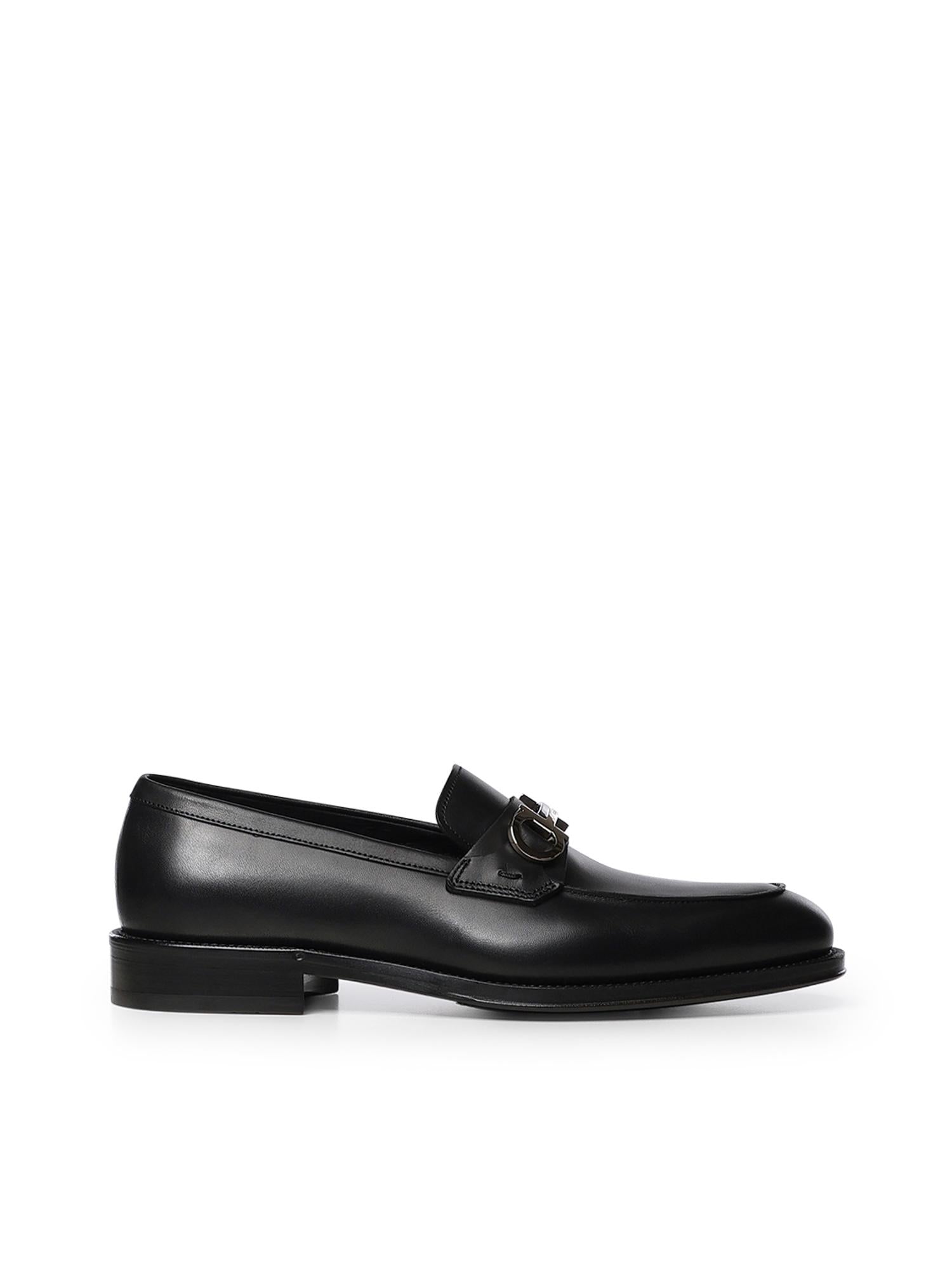 Mocassino ornamento Gancini in pelle 029276 778746003 FERRAGAMO 