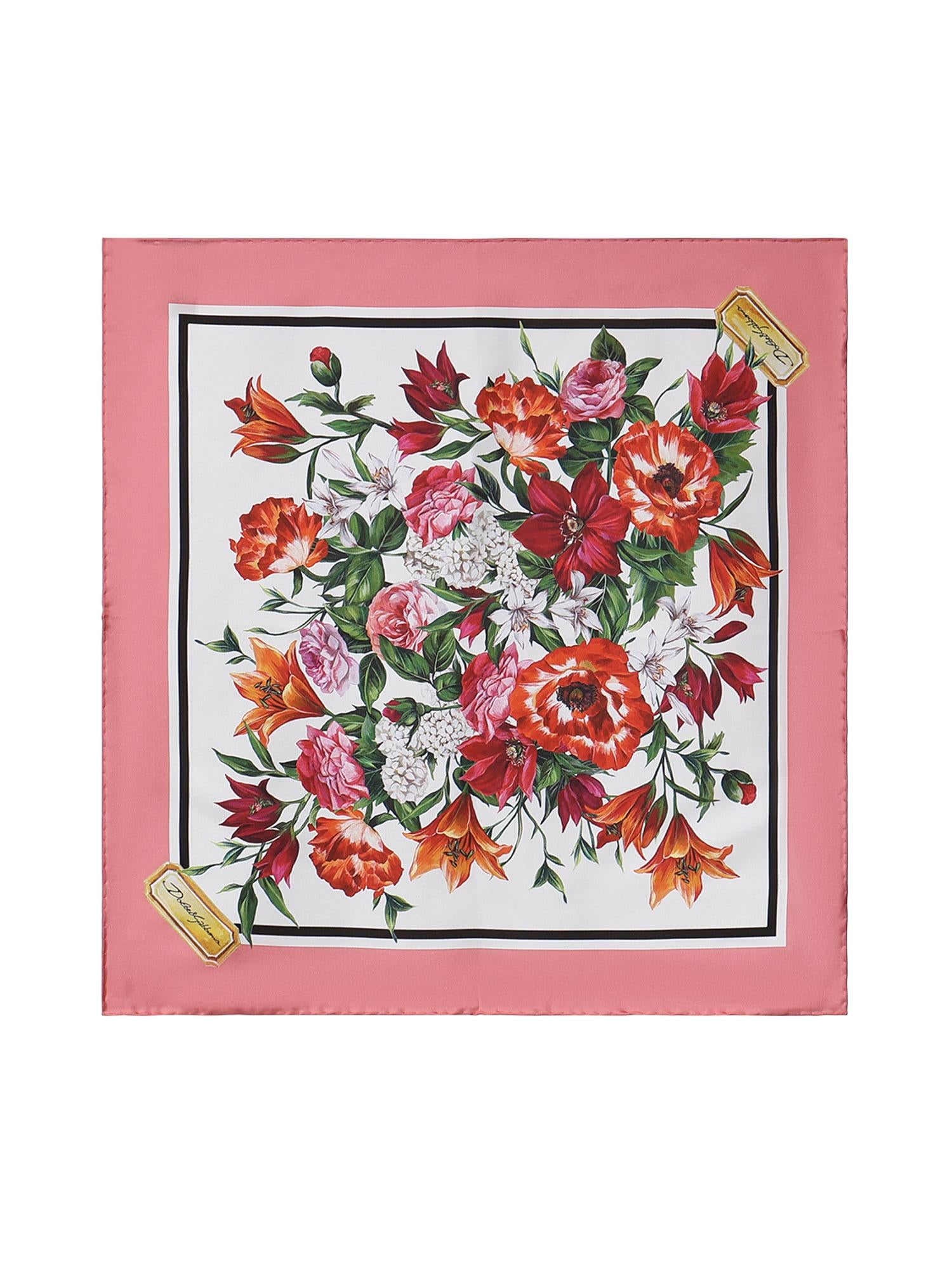 Foulard in twill di seta FN090R GDC7AHA5QX DOLCE & GABBANA 