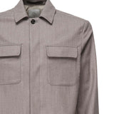 Overshirt in misto lana L70GIAJ17TES0L065 81 ELEVENTY 