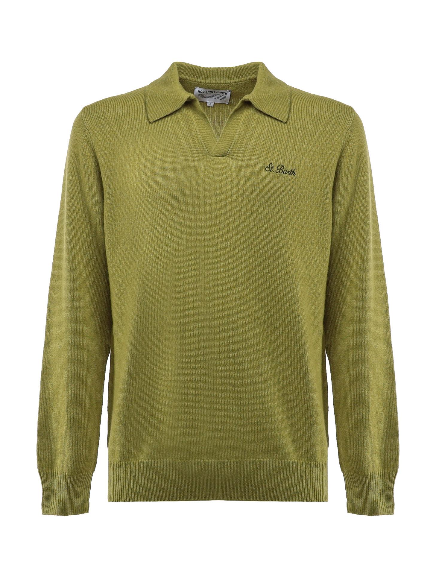 Maglia polo a maniche lunghe COV0002 00035G MC2 SAINT BARTH 