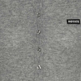 Polo in lana con logo 116181 1093 ROTATE 