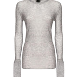 Maglia Pico con micro paillettes<BR/> 105398 A2PMI42 PINKO 