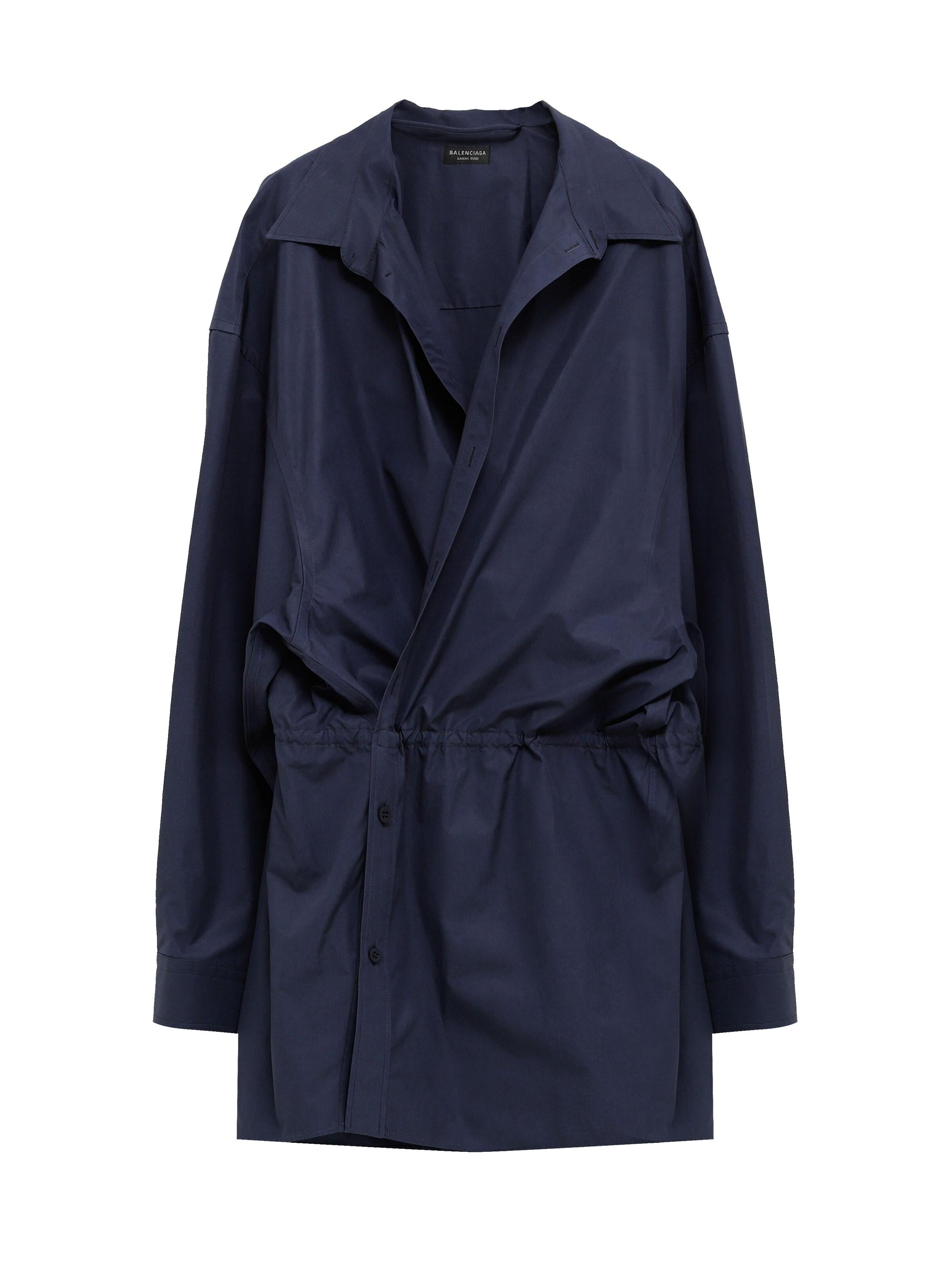 Abito stile camicia mini 814136 TRM174530 BALENCIAGA 