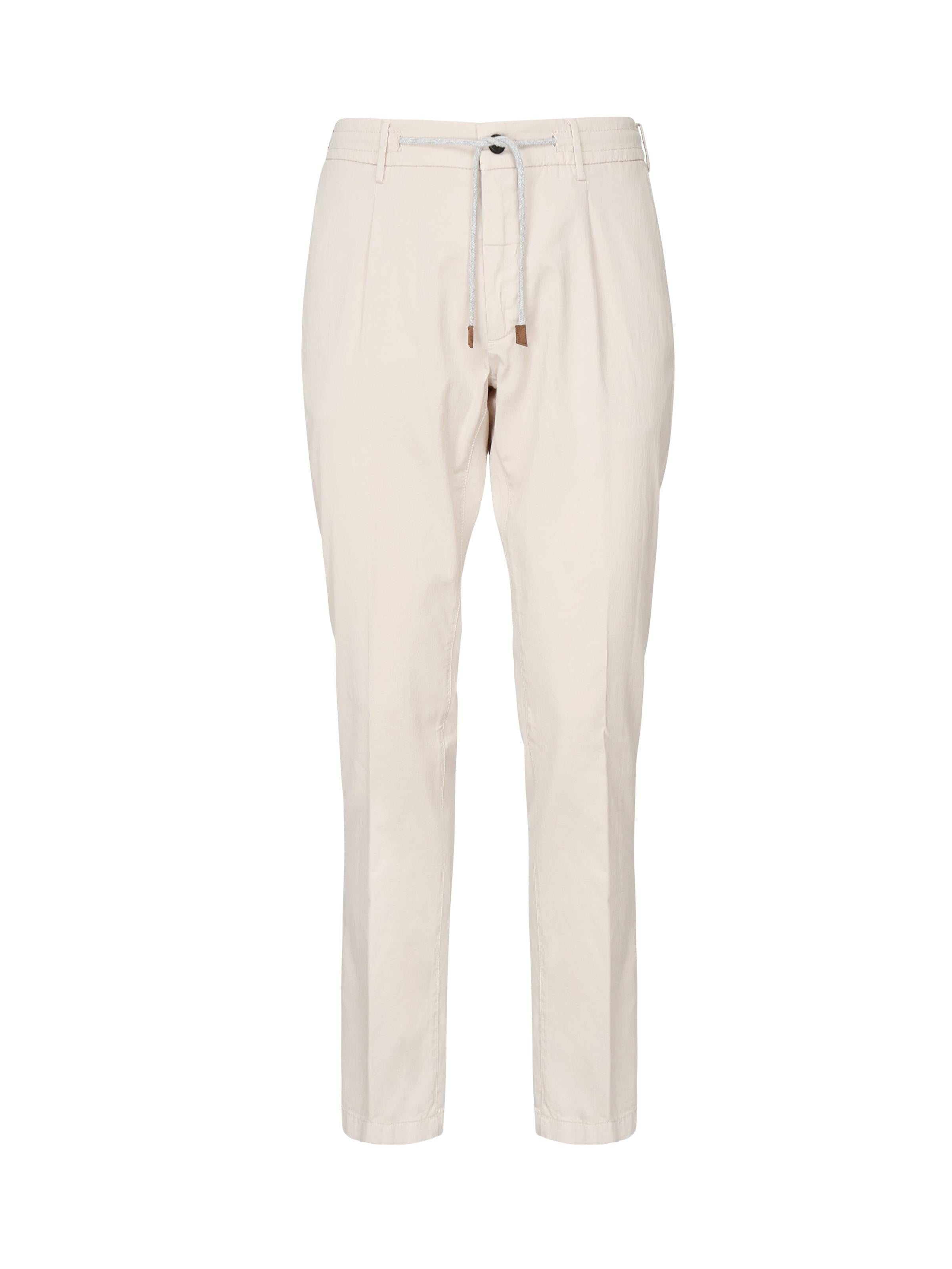 Pantaloni dritti con coulisse K75PANB21TET0K004 02 ELEVENTY 
