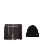 Set regalo con cappello Swinton e sciarpa Galingale<BR/> MGS0079 TN11 BARBOUR 