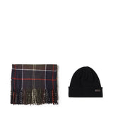 Set regalo con cappello Swinton e sciarpa Galingale<BR/> MGS0079 TN11 BARBOUR 
