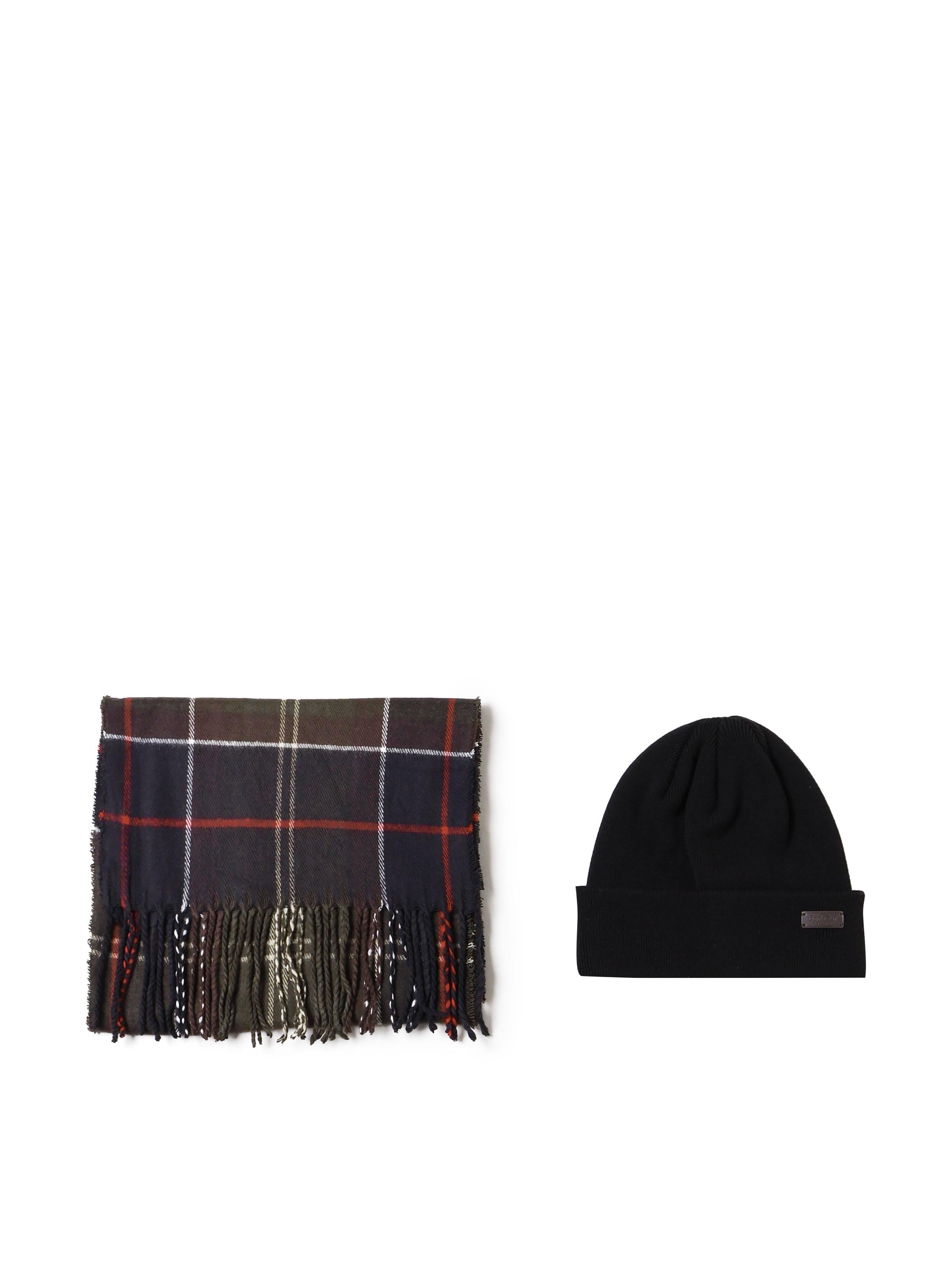 Set regalo con cappello Swinton e sciarpa Galingale<BR/> MGS0079 TN11 BARBOUR 