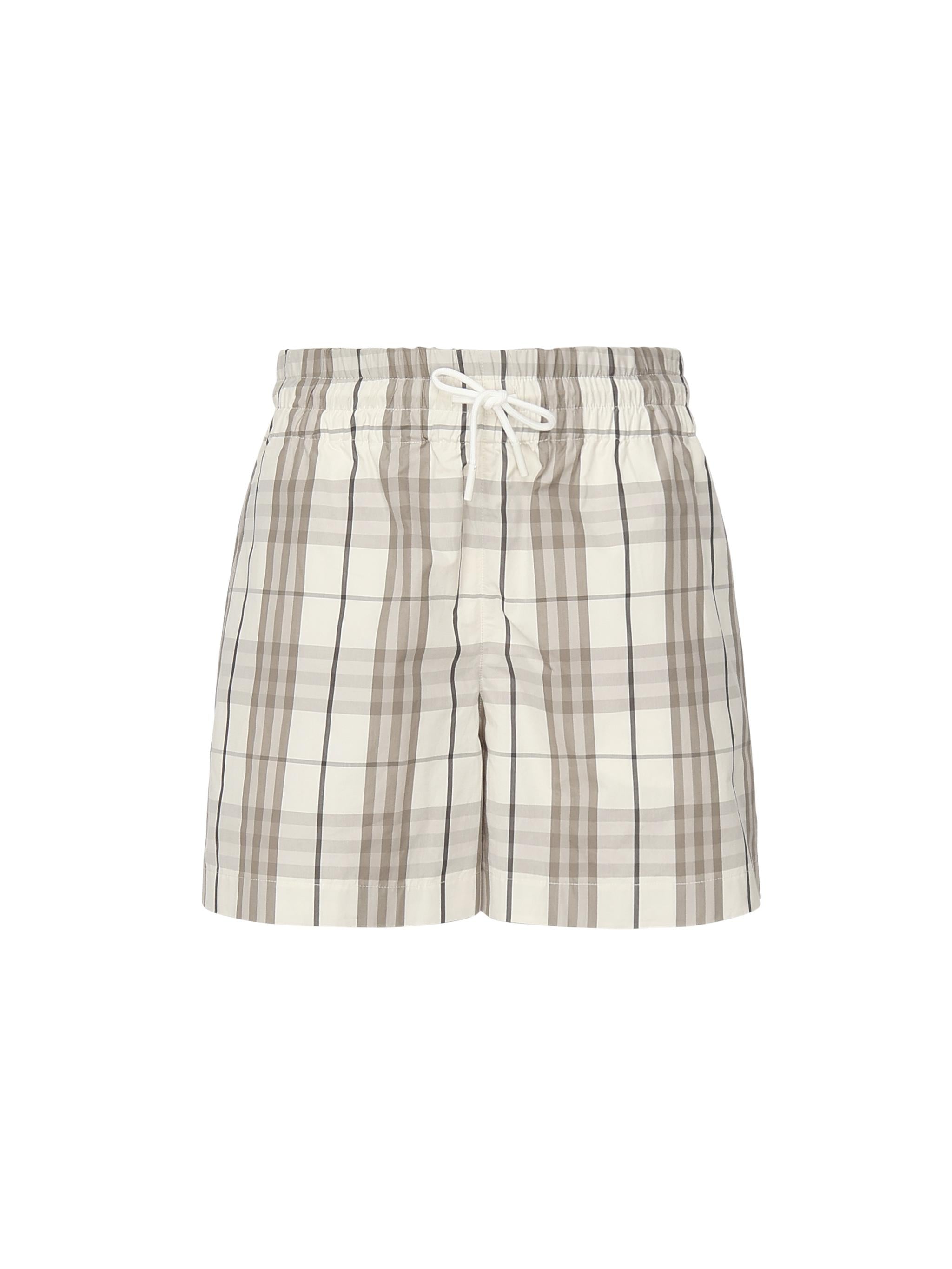 Short check in cotone 8109232 C2539 BURBERRY 