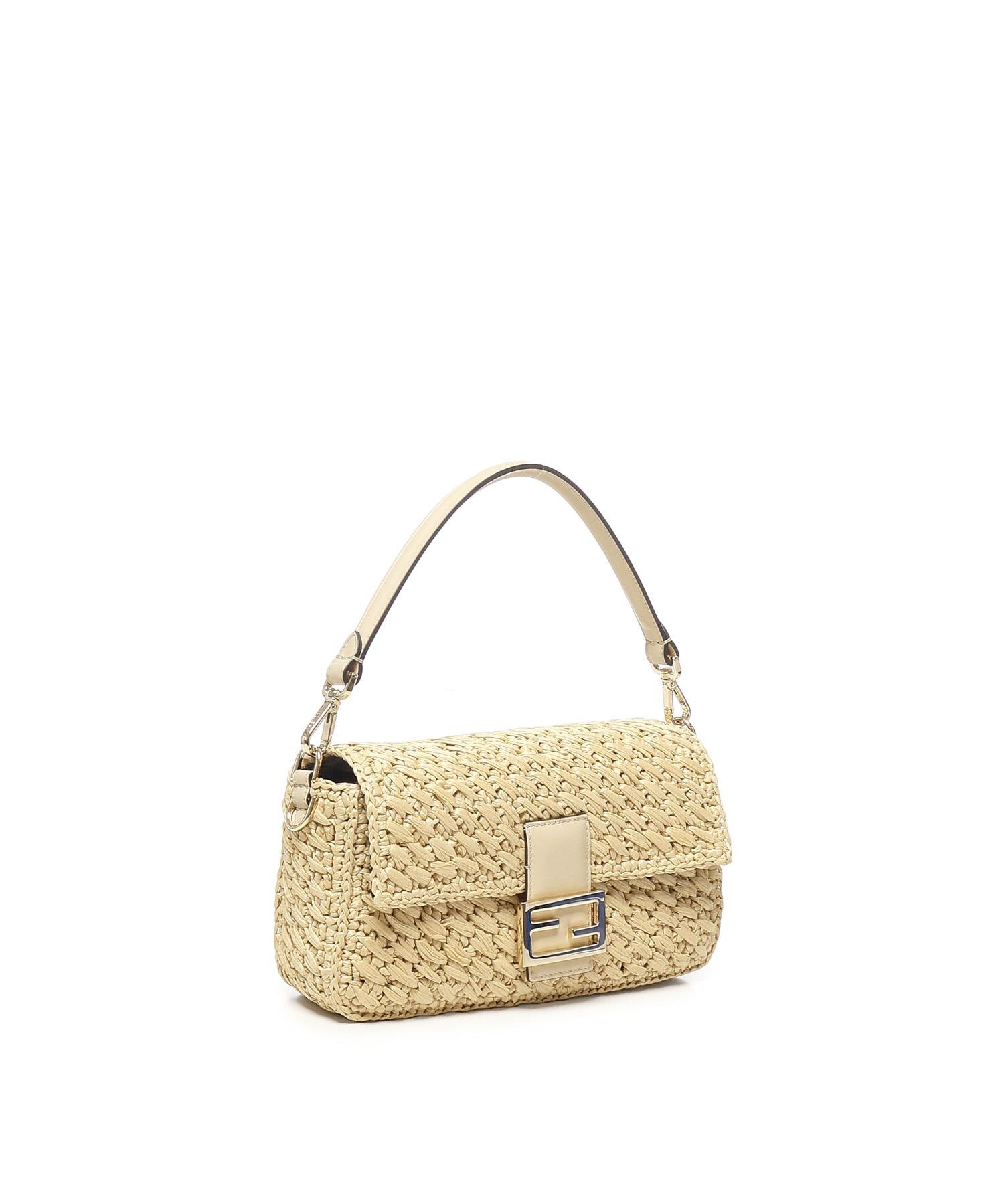 Borsa Baguette in fibra di viscosa crochet 8BR600 AV26F1PIY FENDI 