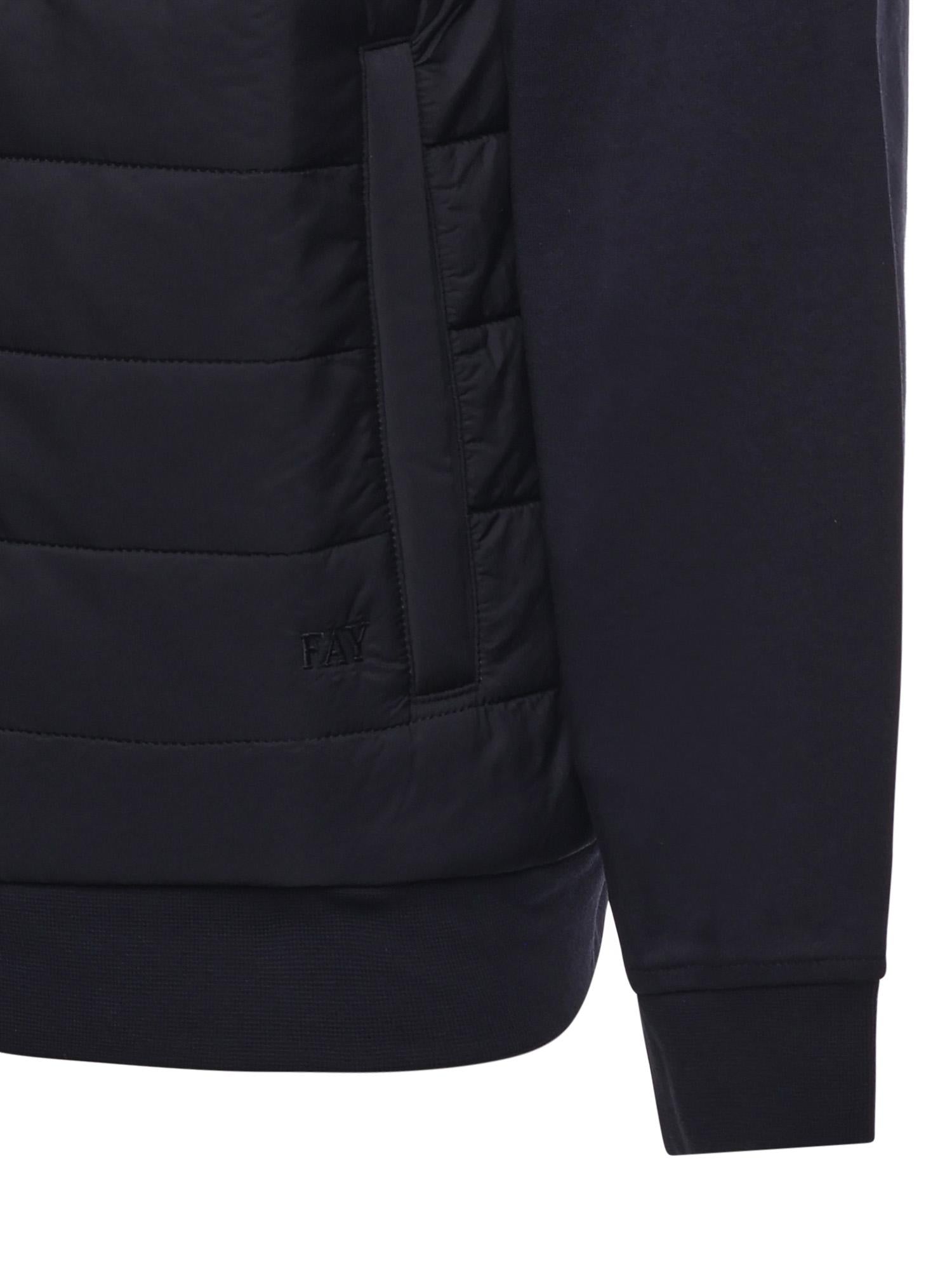 Felpa Bimateriale NJMB5501470WZG U806 FAY 