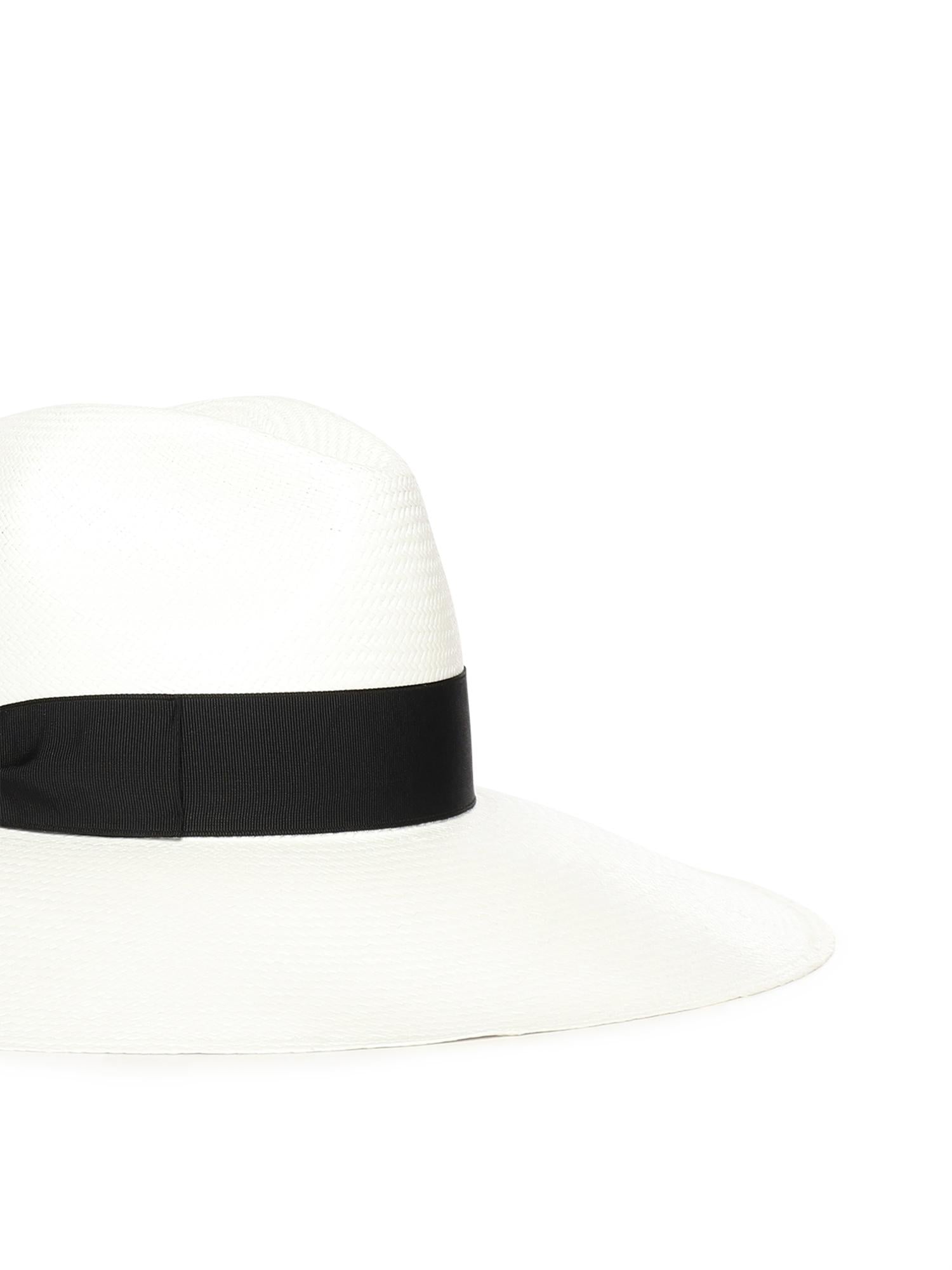 Cappello Sophie Panama con logo 232171 01A1 BORSALINO 