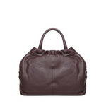 Borsa in pelle con logo BIBP9E701 PRUGNA BIASIA 