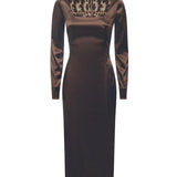 Abito in raso stretch F6TYGT FURADM0694 DOLCE & GABBANA 