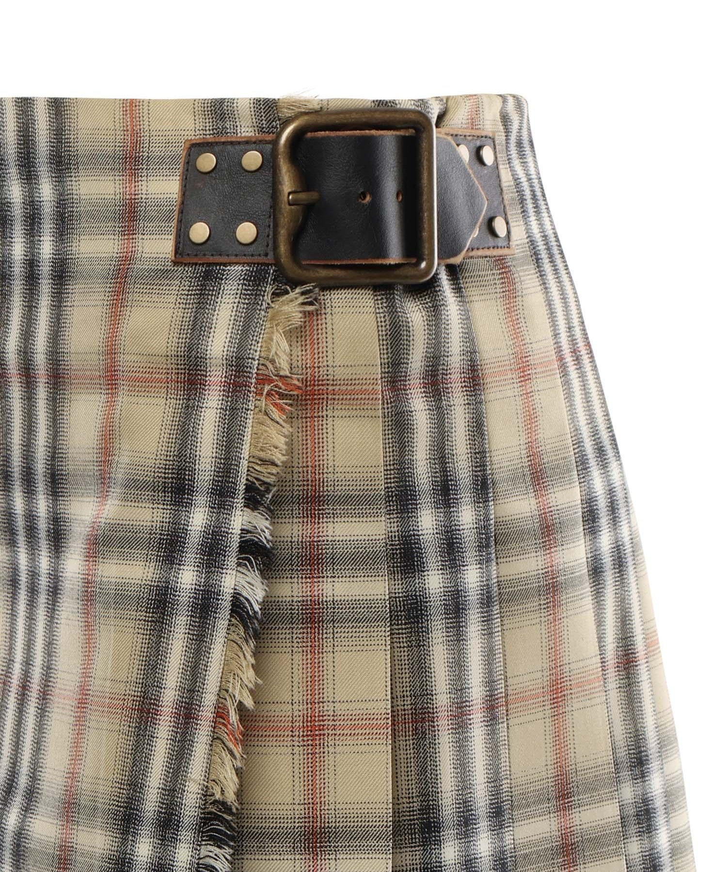Mini kilt in lana Check 8118152 B9368 BURBERRY 