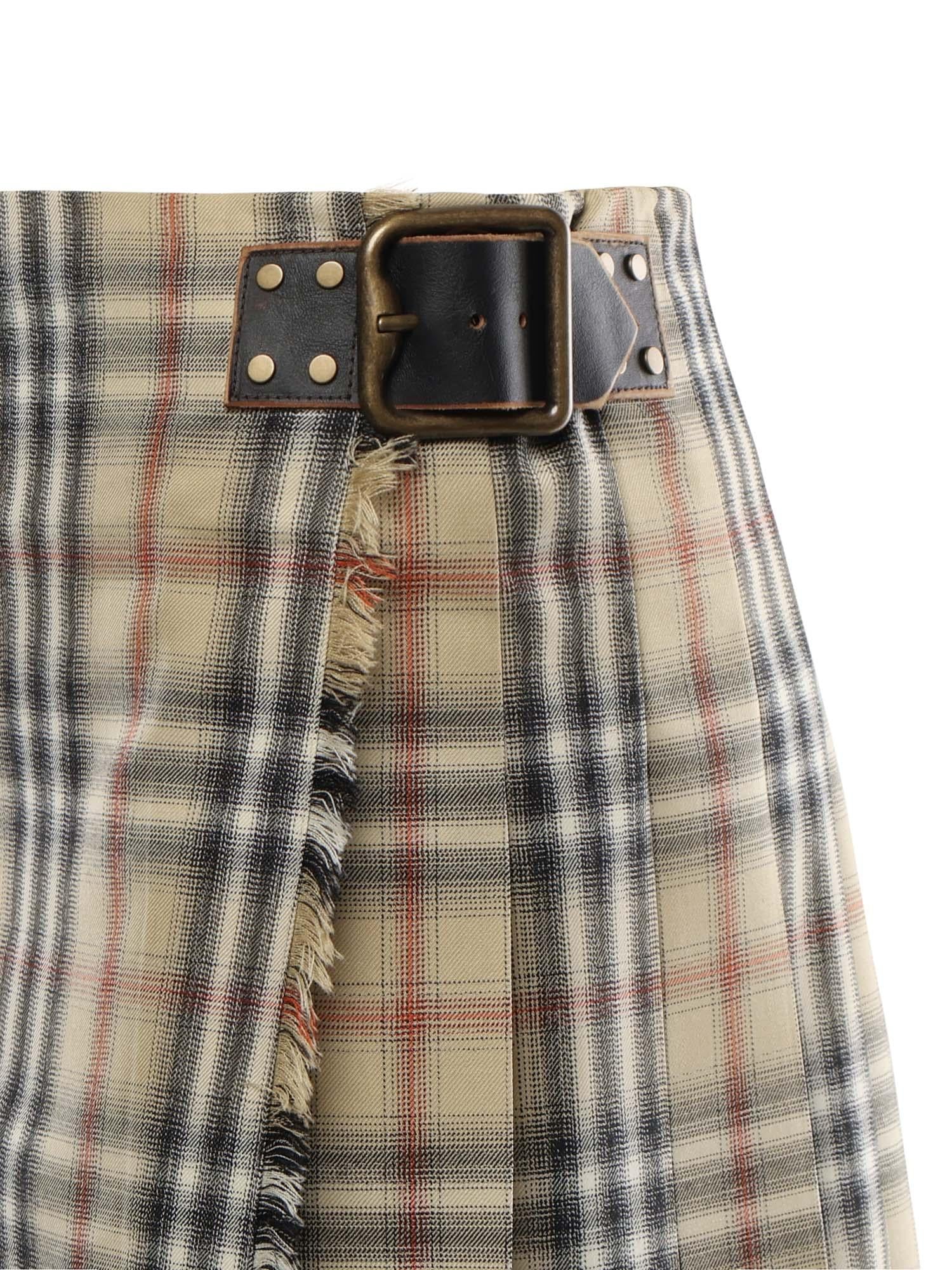 Mini kilt in lana Check 8118152 B9368 BURBERRY 