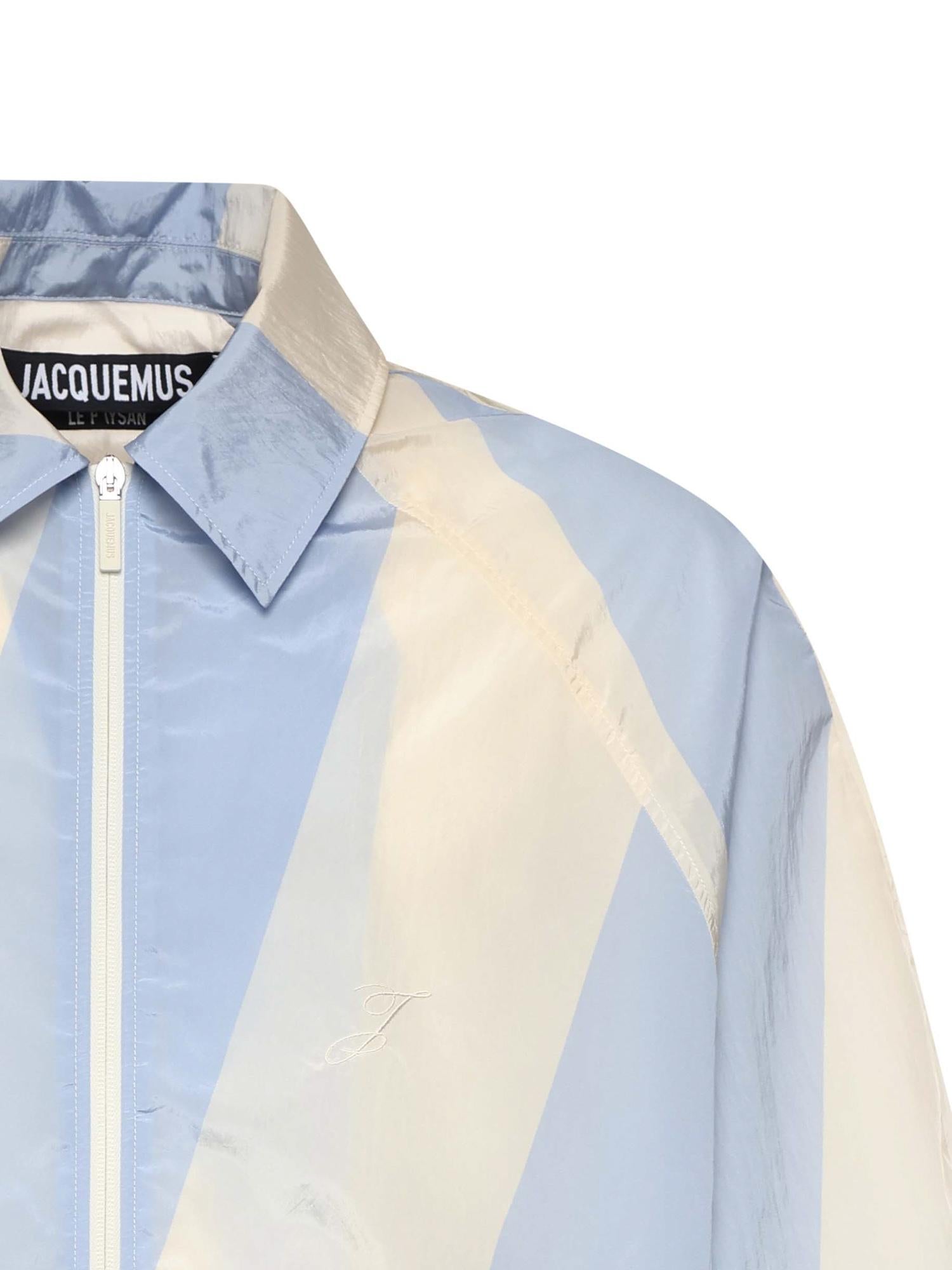 Giacca Le Coupe-Vent in tessuto tecnico a righe OUM00139AW00753 3FY JACQUEMUS 