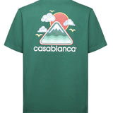 T-shirt con stampa MPF25JTS001 06 CASABLANCA 