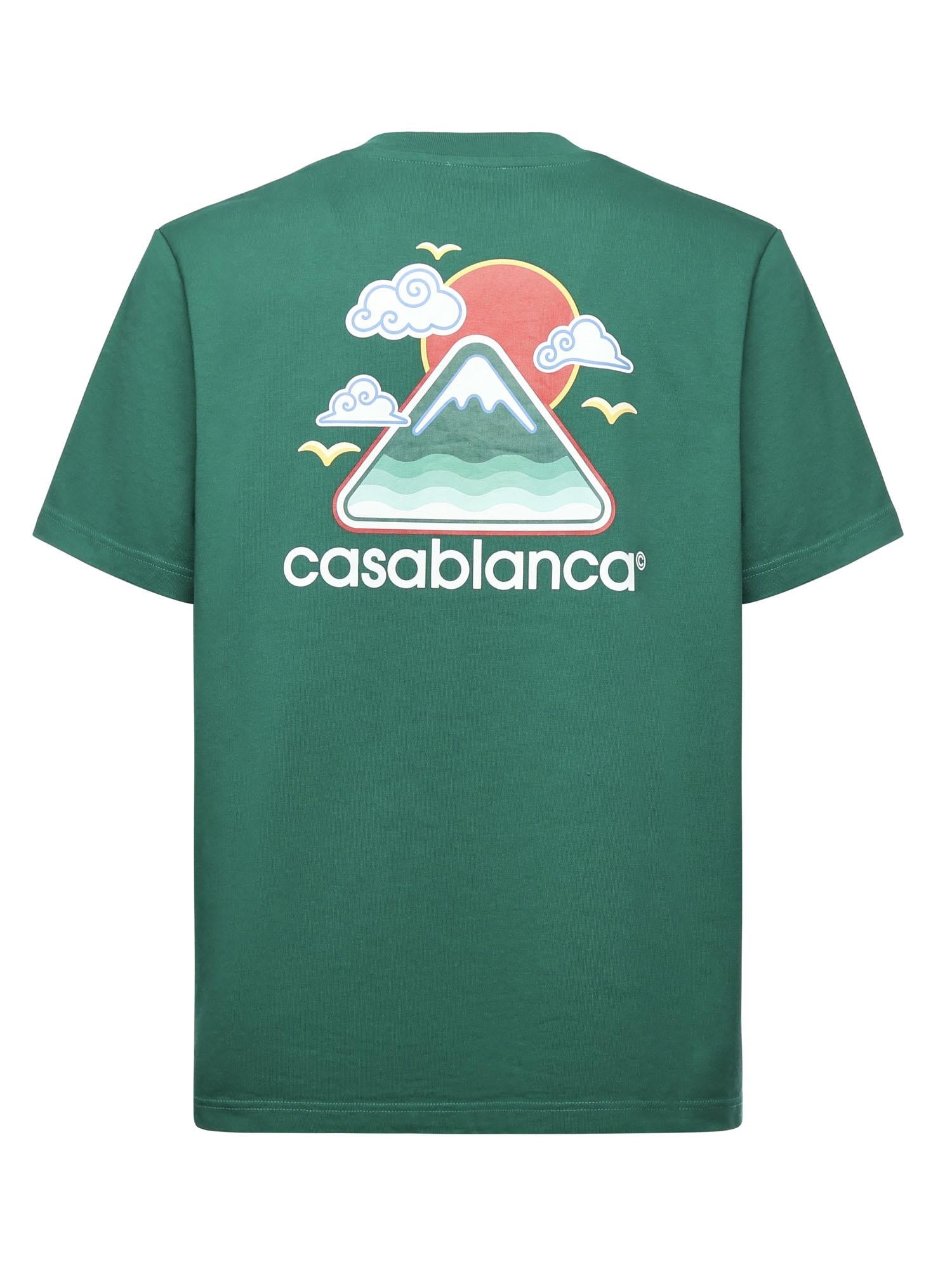 T-shirt con stampa MPF25JTS001 06 CASABLANCA 