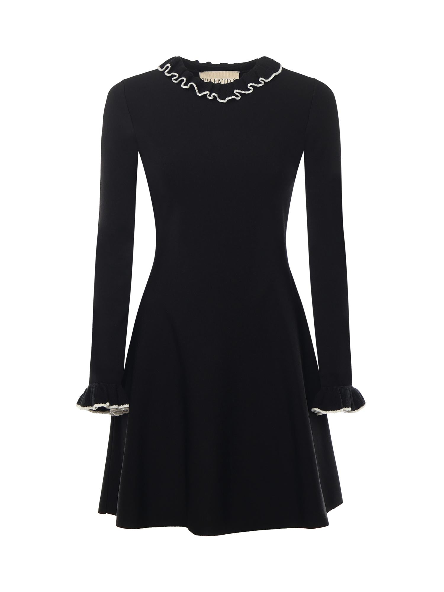 Abito in maglia con volant 7B3KD13Y 9K50NA VALENTINO GARAVANI 