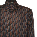 Camicia in seta stampata FS1319 AVDBF1TRS FENDI 