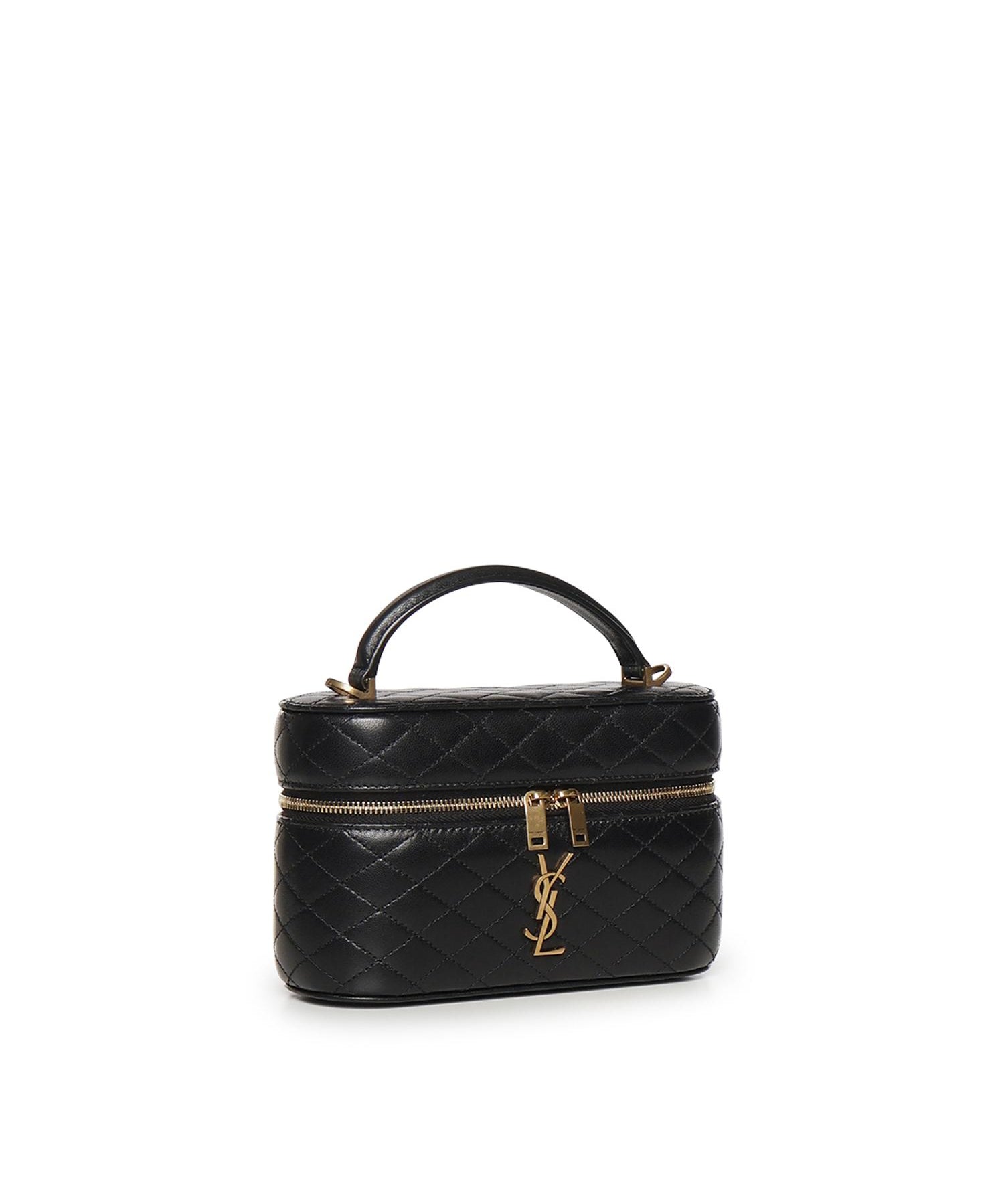 Borsa Gaby Vanity in pelle di agnello 766731 1EL071000 SAINT LAURENT 